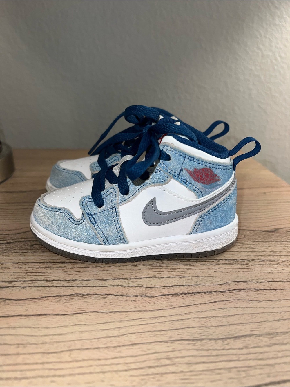 Toddler Jordan - Air Jordan 1 Mid SE 'French Blue